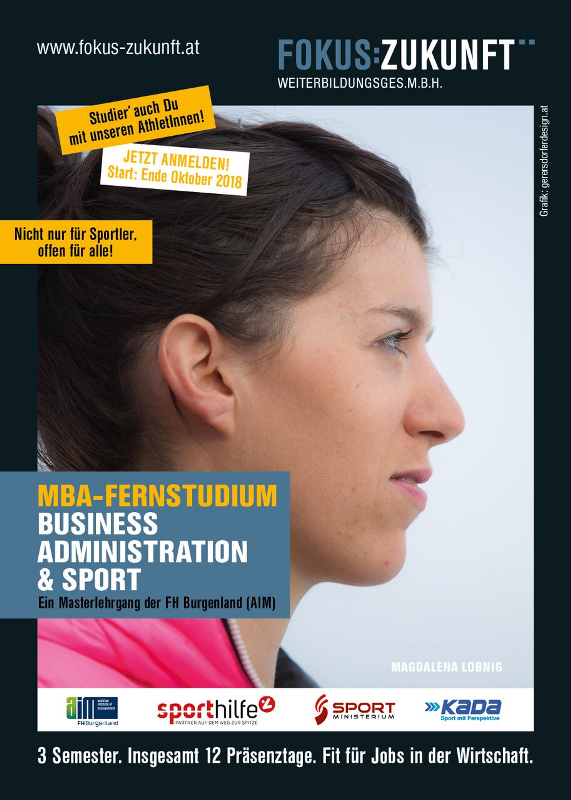 Du betrachtest gerade MBA-FERNSTUDIUM der FH Burgenland (AIM) „Business Administration & Sport”