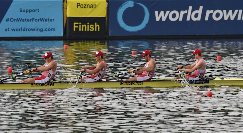Du betrachtest gerade Drei ÖRV-Boote beim Weltcup in Poznan im Semifinale