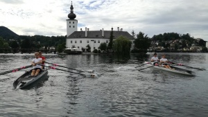 Mehr über den Artikel erfahren Coastal Rowing Testboot in Gmunden