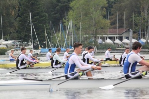 6Seen Start im Männervierer