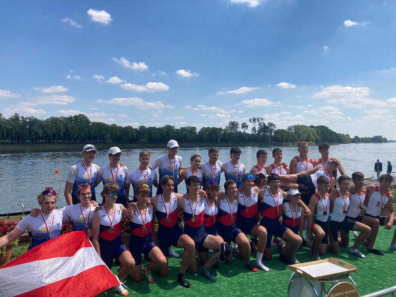 Du betrachtest gerade Olympic Hopes: Acht Medaillen für ÖRV-Boote