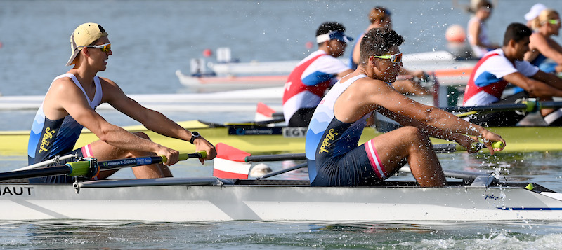Du betrachtest gerade Junioren-WM: Pfurtscheller/Strauss im Semifinale A/B