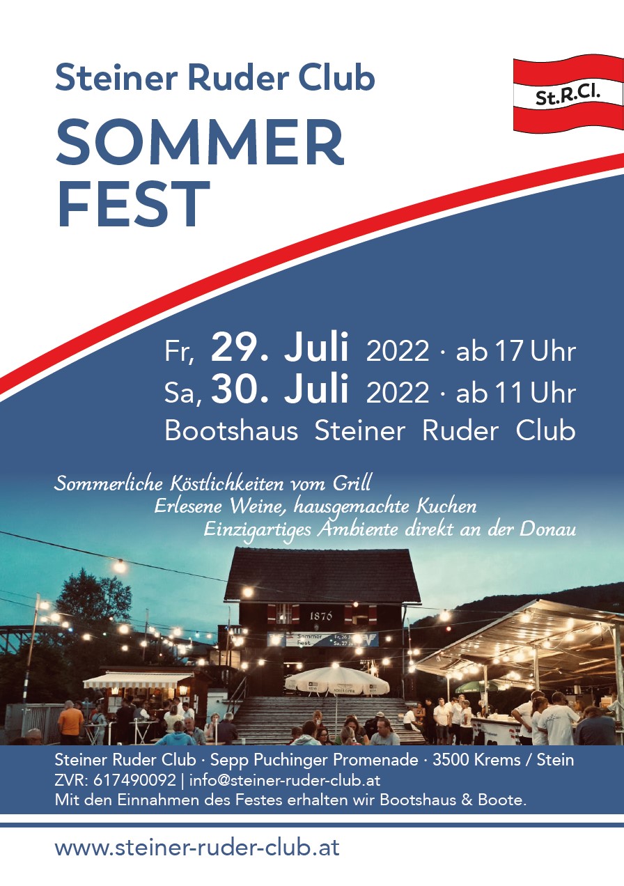 Mehr über den Artikel erfahren Sommerfest & Sternfahrt Steiner Ruder Club