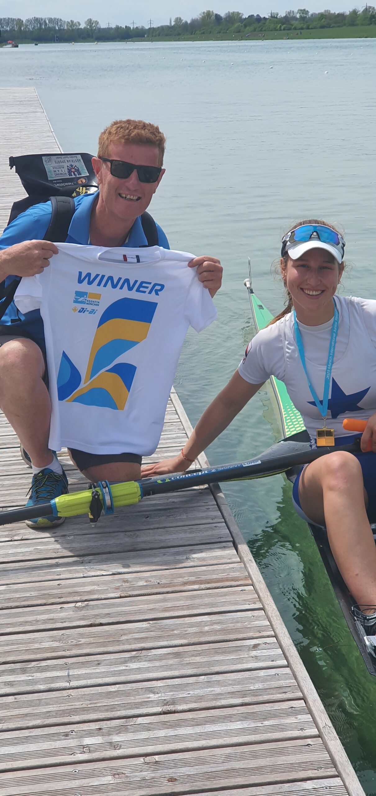 Du betrachtest gerade 1. internat. DRV-Juniorenregatta in München