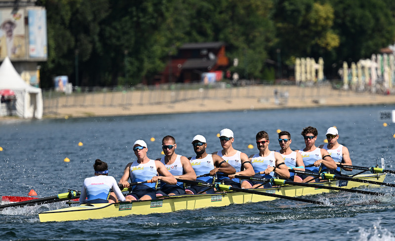 Du betrachtest gerade WM: Achter mit erstem WM-Einsatz