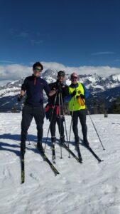 Mehr über den Artikel erfahren Para-Team sammelt Kilometer auf dem Schnee