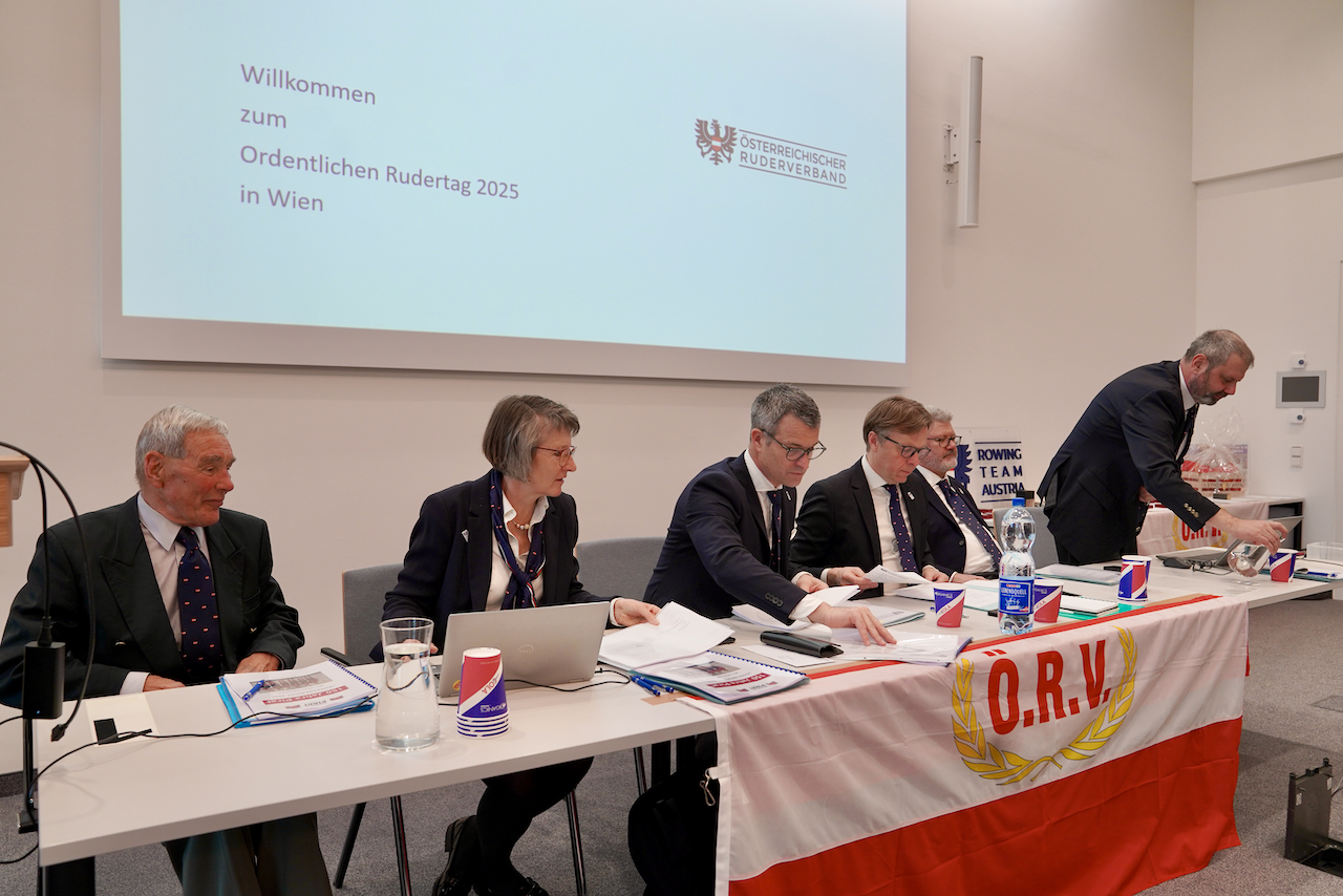 Mehr über den Artikel erfahren Ordentlicher Rudertag in Wien 29. März 2025