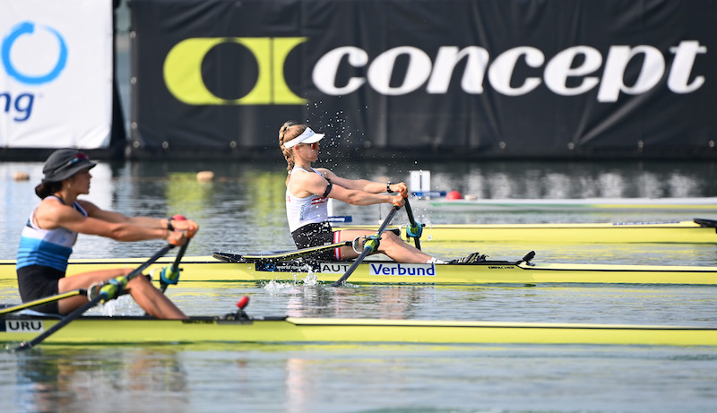 Mehr über den Artikel erfahren Weltcup Varese: Zwei ÖRV-Crews im A-Finale