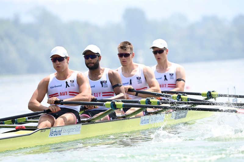 Mehr über den Artikel erfahren Weltcup Varese: Vierer und Doppelvierer auf Rang elf