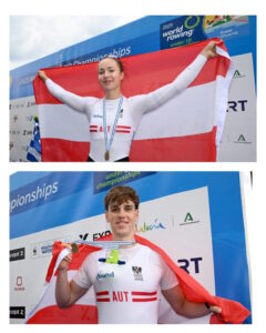 Mehr über den Artikel erfahren Junioren-WM: Zwei Bronzemedaillen im Einer